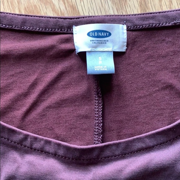 Old Navy Mauve Baggy Tee - Picture 2 of 2